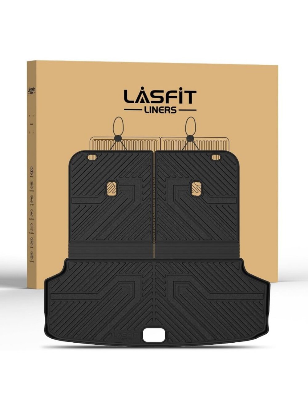 All-Weather Cargo Mats for Kia EV9 2024-2026 | Durable, Custom Fit, Easy Clean